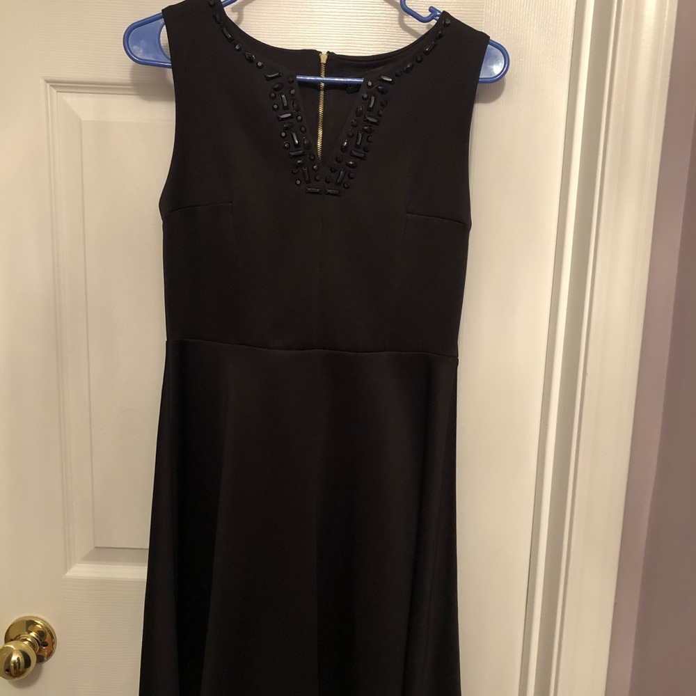 Cynthia Rowley scuba-material skater dress